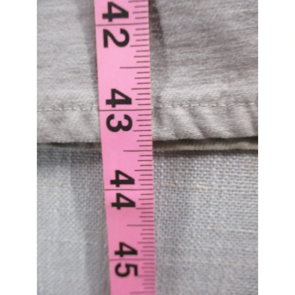 Banana Republic‎ Mens Straight Fit Gray Twill Pants Jeans 34x32